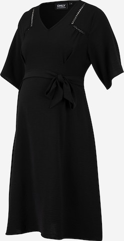 Only Maternity Dress 'METTA FLOW' in Black: front