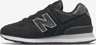 new balance Baskets basses en rose / noir, Vue avec produit