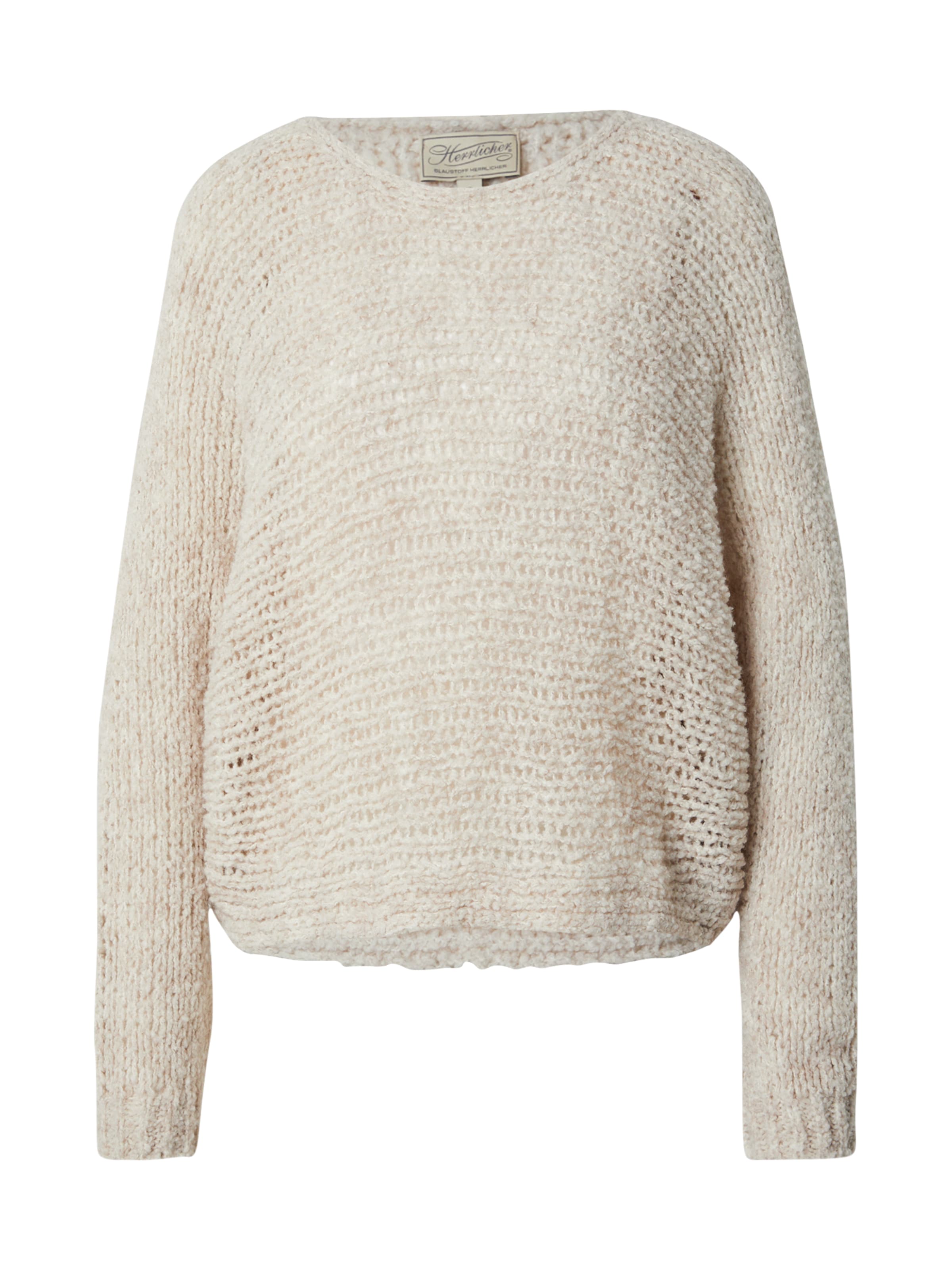 Herrlicher Pullover 'Madina' in Beige: Vorderseite