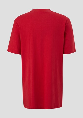 s.Oliver Men Tall Sizes Shirt in Red