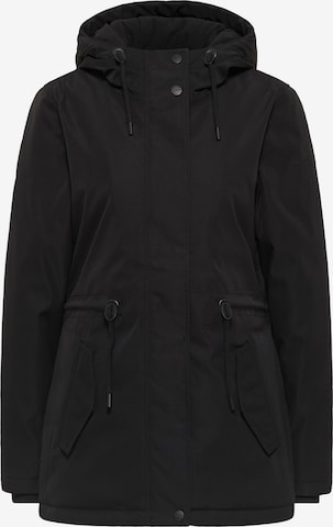 Parka d’hiver DreiMaster Klassik en noir : devant