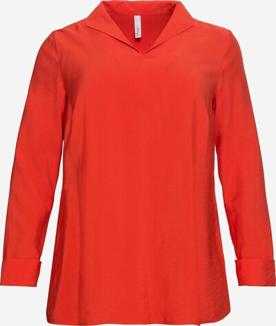 SHEEGO Chemisier en rouge orangé, Vue avec produit