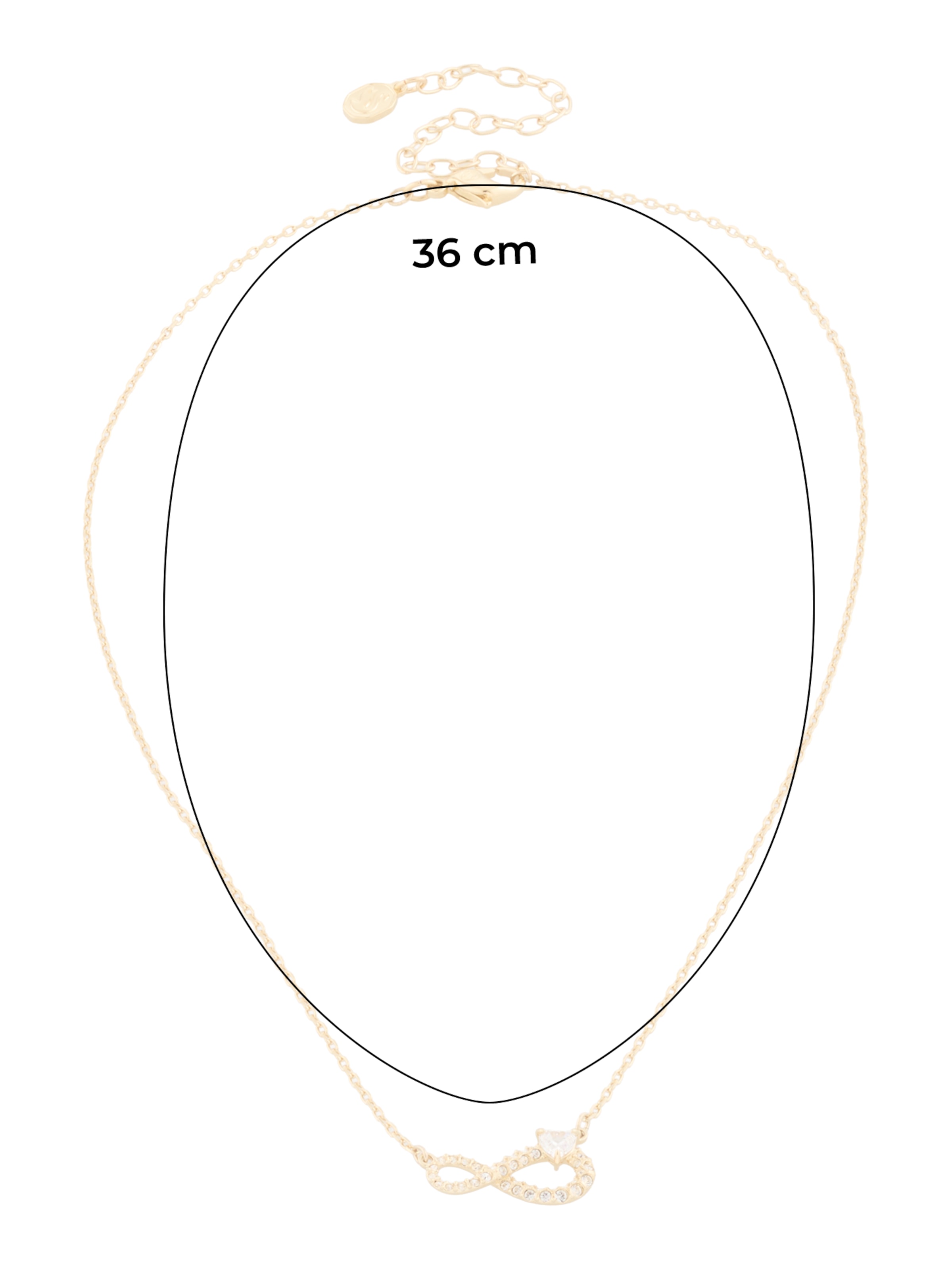 Lanțuri de la Swarovski pe auriu