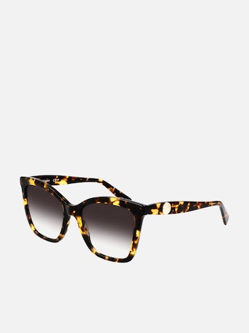 Longchamp - Gafas de sol en marrón: frente