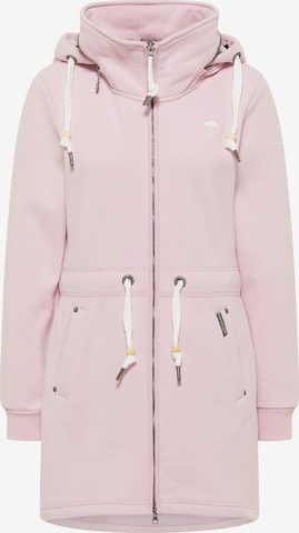 Schmuddelwedda Sweat jacket in Pink: front