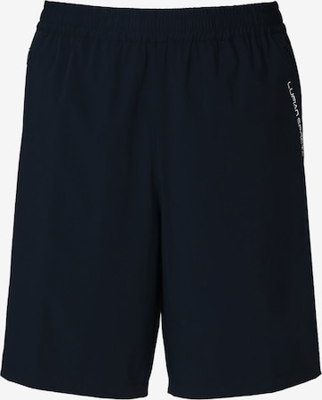 Lufian Hose 'SECOND' in Blau: Vorderseite