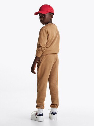 TOMMY HILFIGER Tapered Broek in Bruin