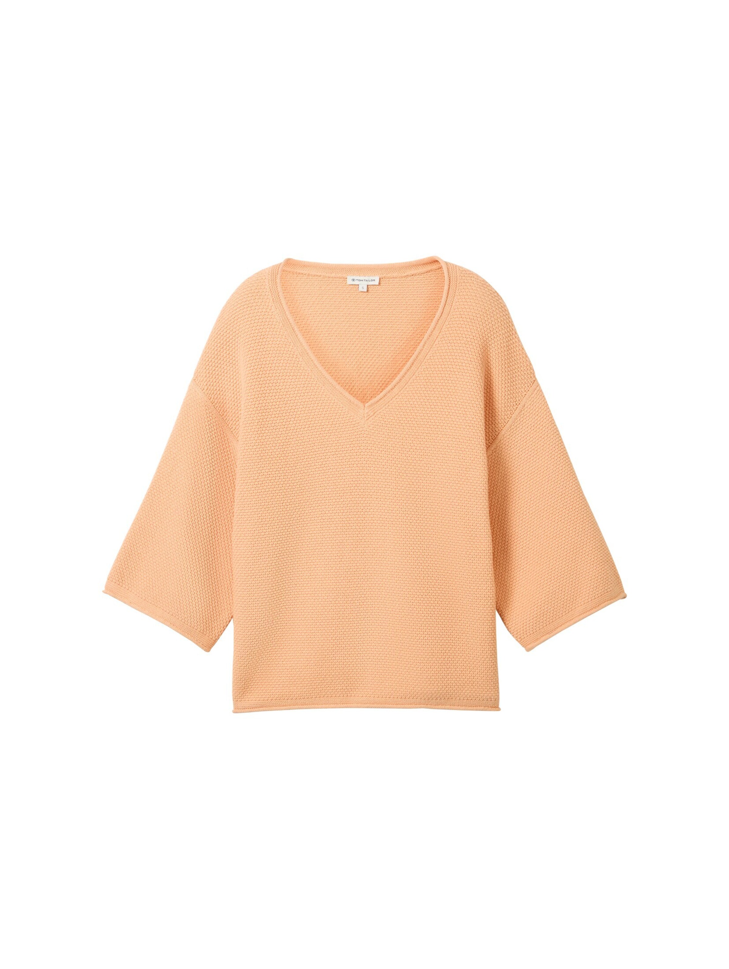 TOM TAILOR Pullover in Orange: Vorderseite