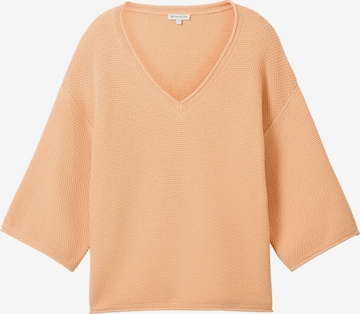 Pull-over TOM TAILOR en orange : devant