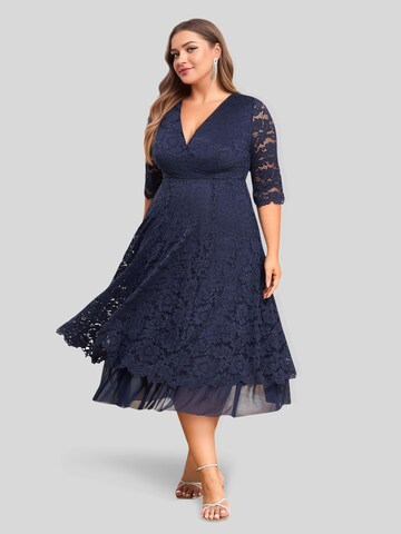 LapaPlus Cocktailkleid in Blau