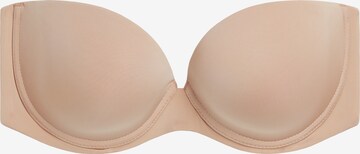 INTIMISSIMI Bandeau Bra 'Anna' in Beige: front