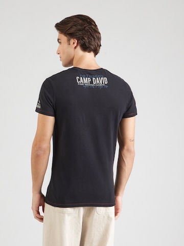 CAMP DAVID Shirt in Black