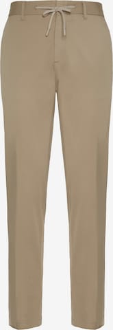 Boggi Milano Regular Broek in Beige: voorkant