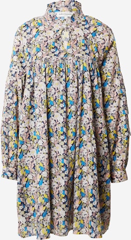 Robe-chemise 'Georgia' Lollys Laundry en bleu : devant