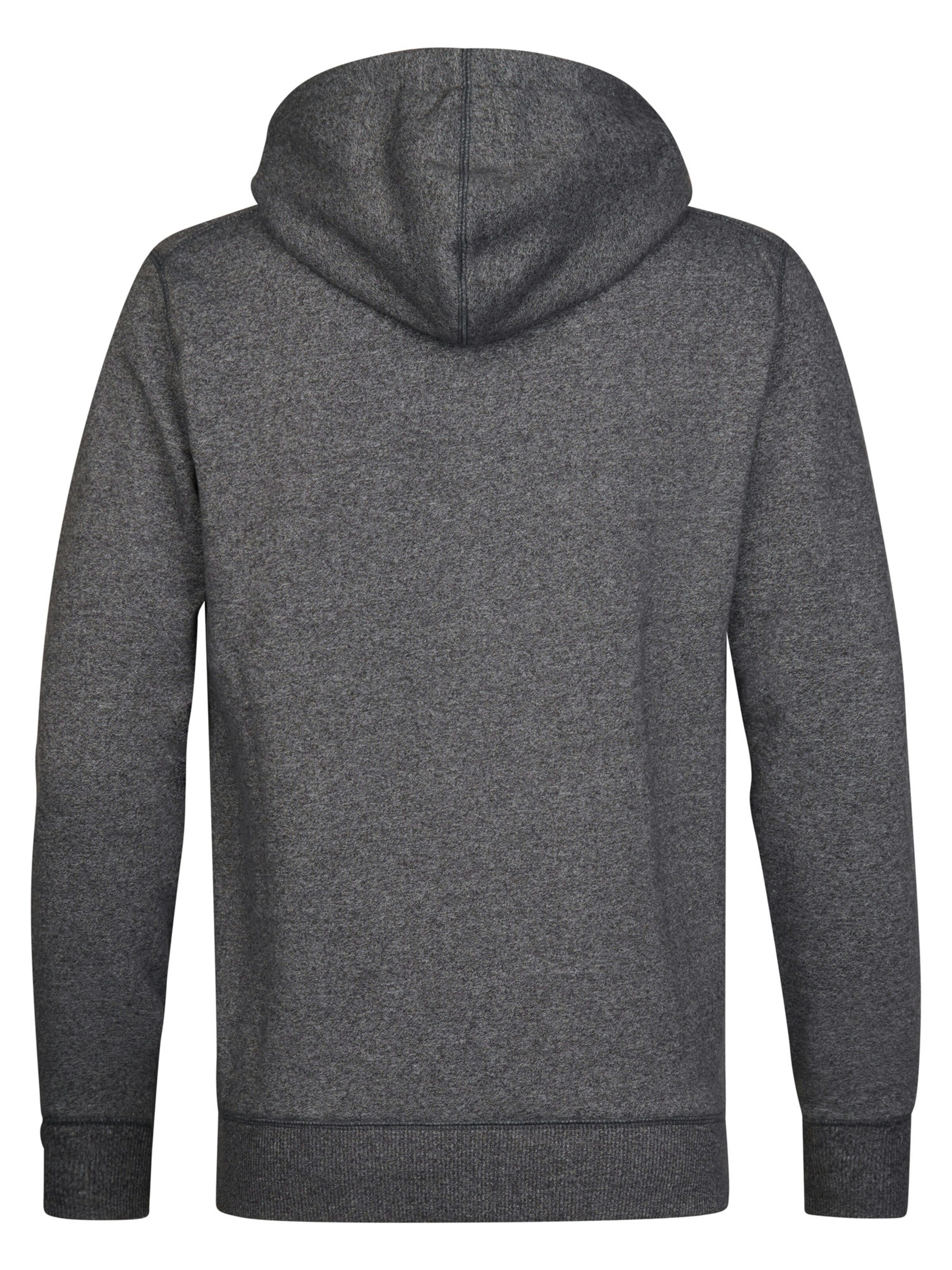 Petrol Industries - Sudadera con cremallera en plata