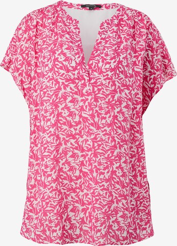 COMMA Blouse in Roze: voorkant