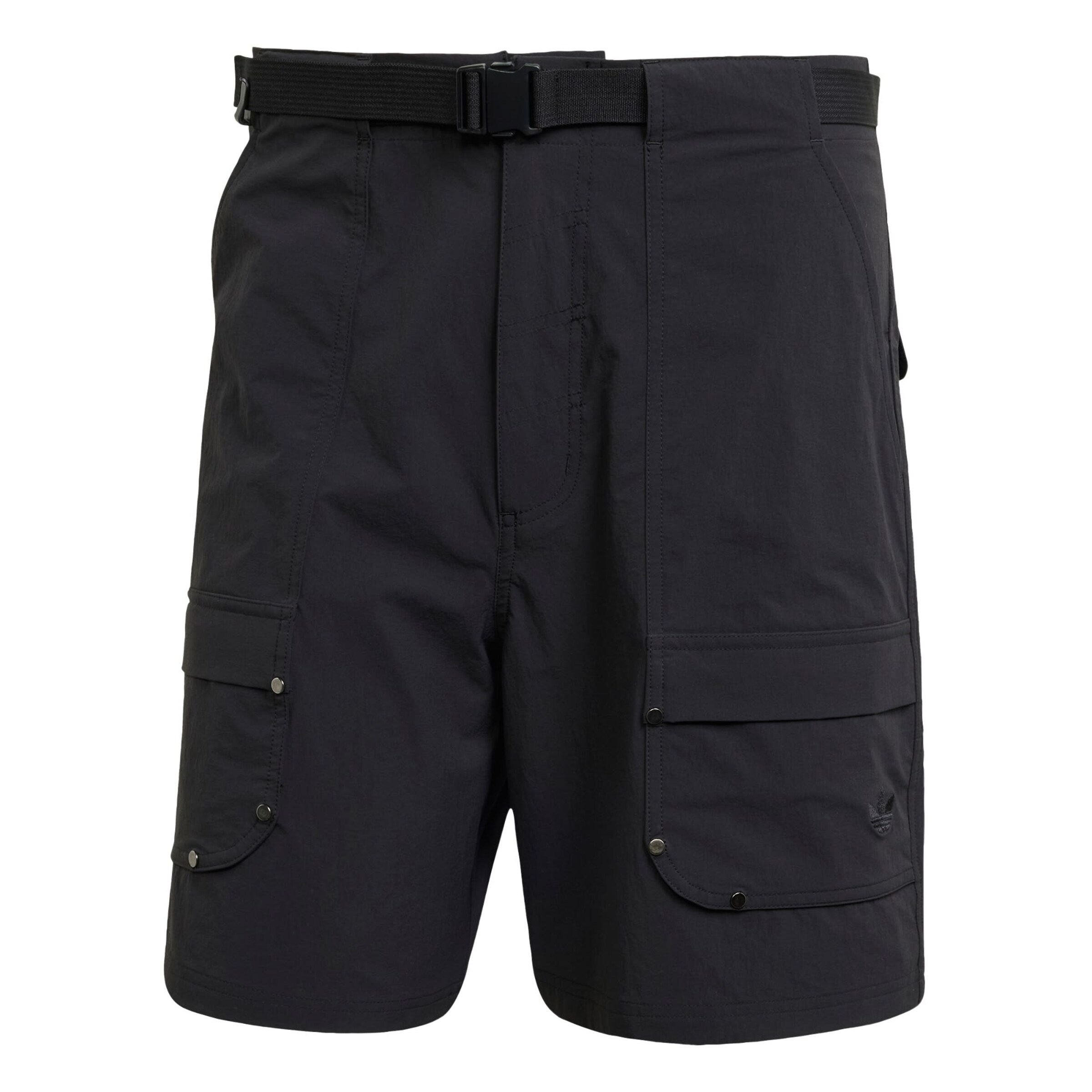 Loosefit Pantalon cargo 'Premium Essentials Utility' ADIDAS ORIGINALS en noir : devant