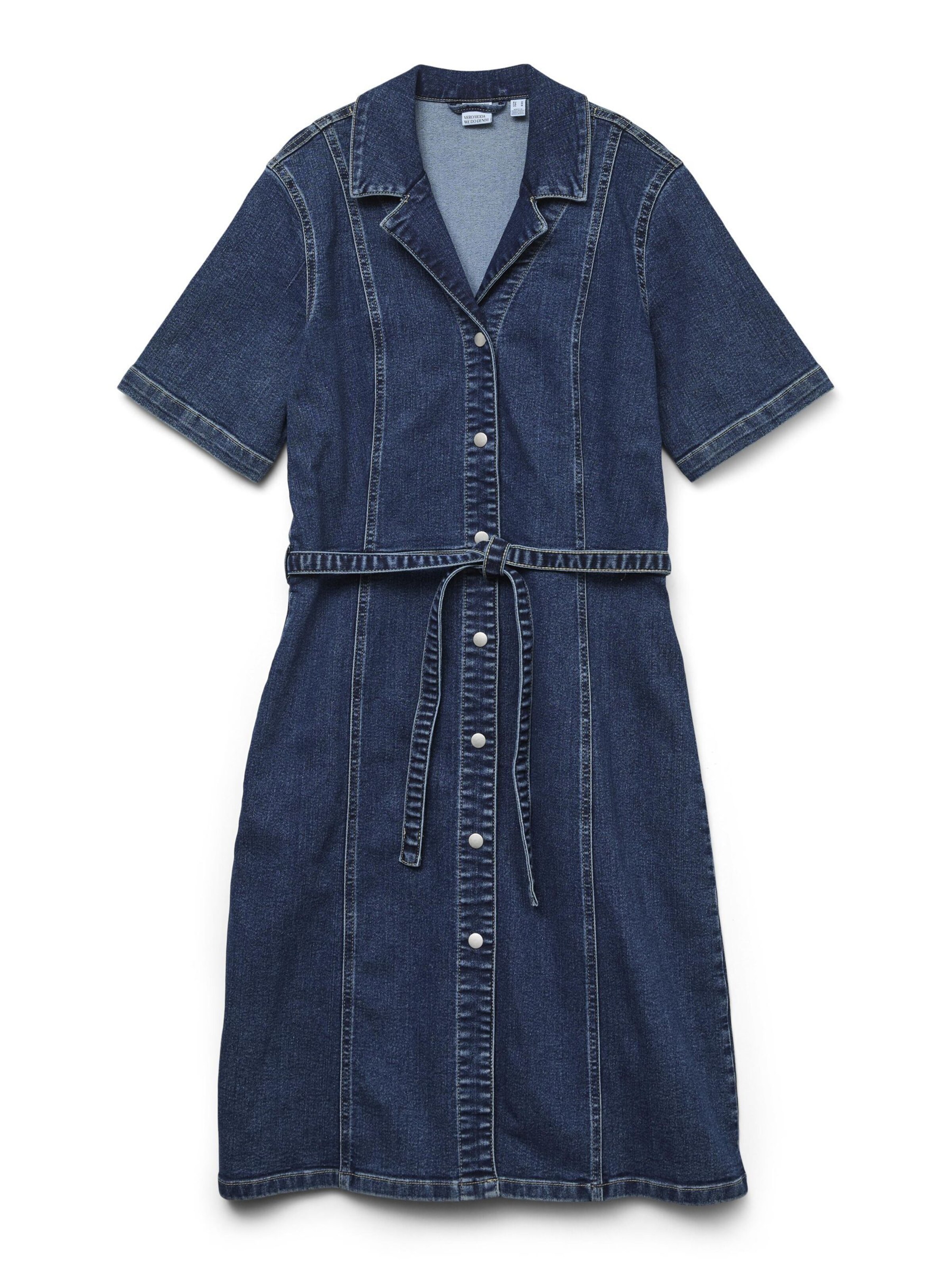 Robe-chemise 'VMAdaya' VERO MODA en bleu : devant
