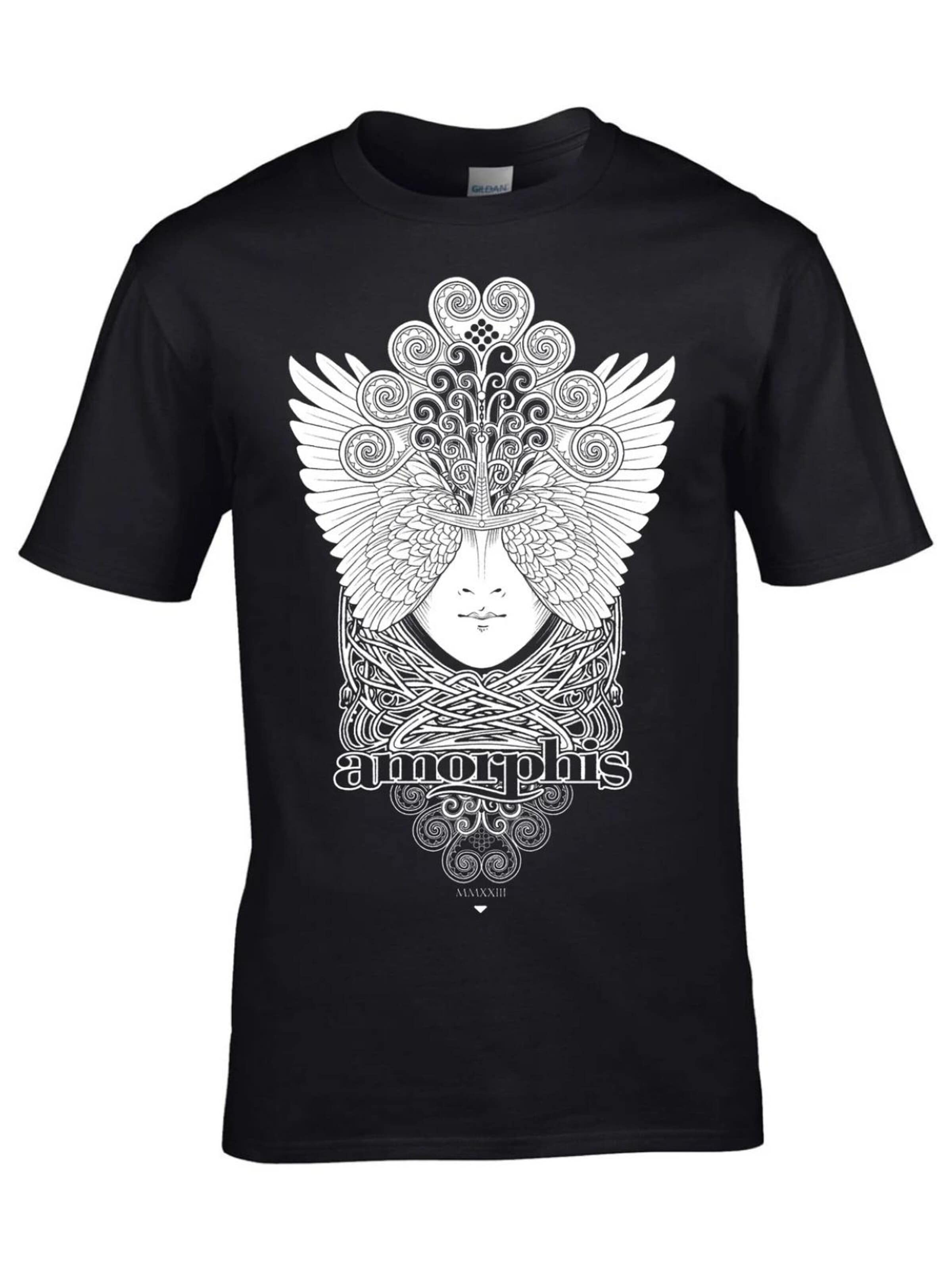 Amorphis Shirt 'Amorphis  T-Shirt' in Black: front