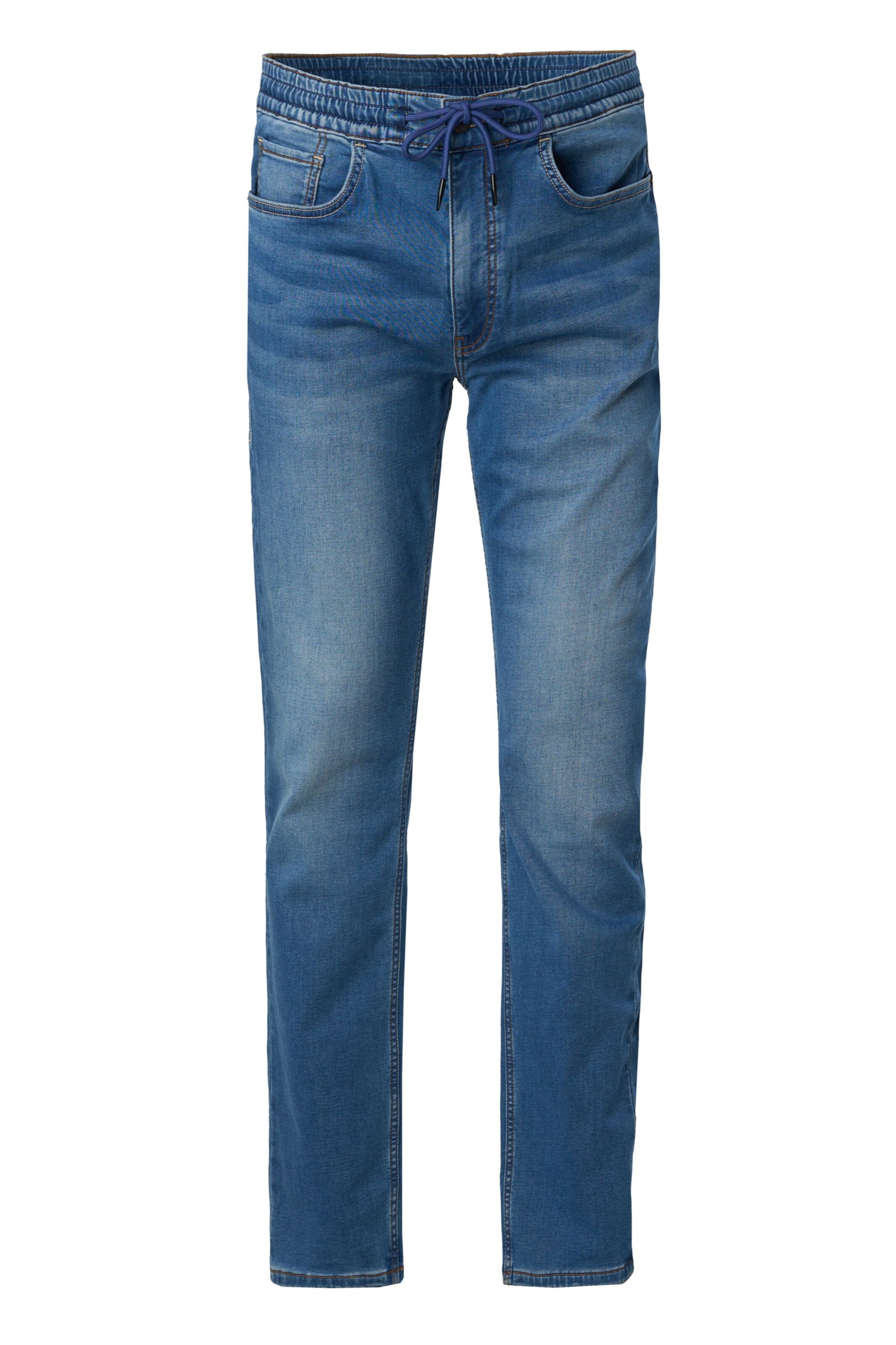 Salsa Jeans Slimfit Jeans 'Jogger' in Blauw: voorkant