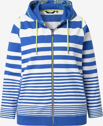 Ulla Popken Sweatjacke in Mischfarben: Vorderseite