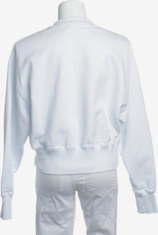 MSGM Sweatshirt / Sweatjacke S in Weiß