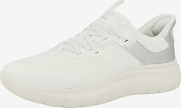 GEOX Sneakers laag 'Plummery' in Wit: voorkant