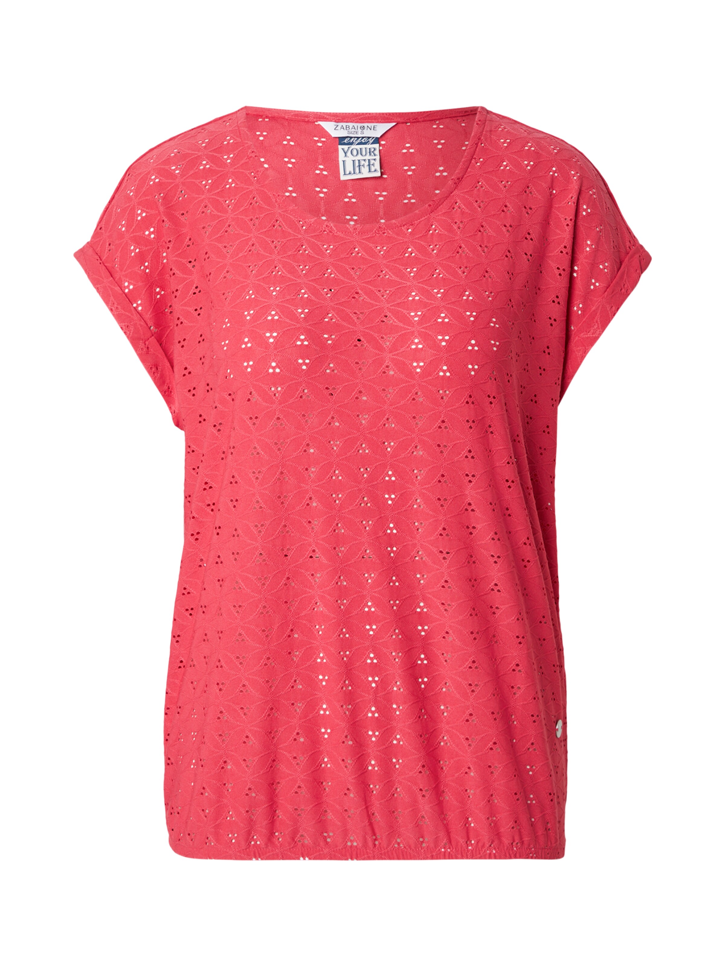 ZABAIONE Shirt 'Ru44th' in Pink: Vorderseite