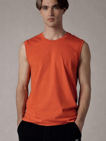 T-Shirt 'Canotta' OWN Off With Nature en orange : devant