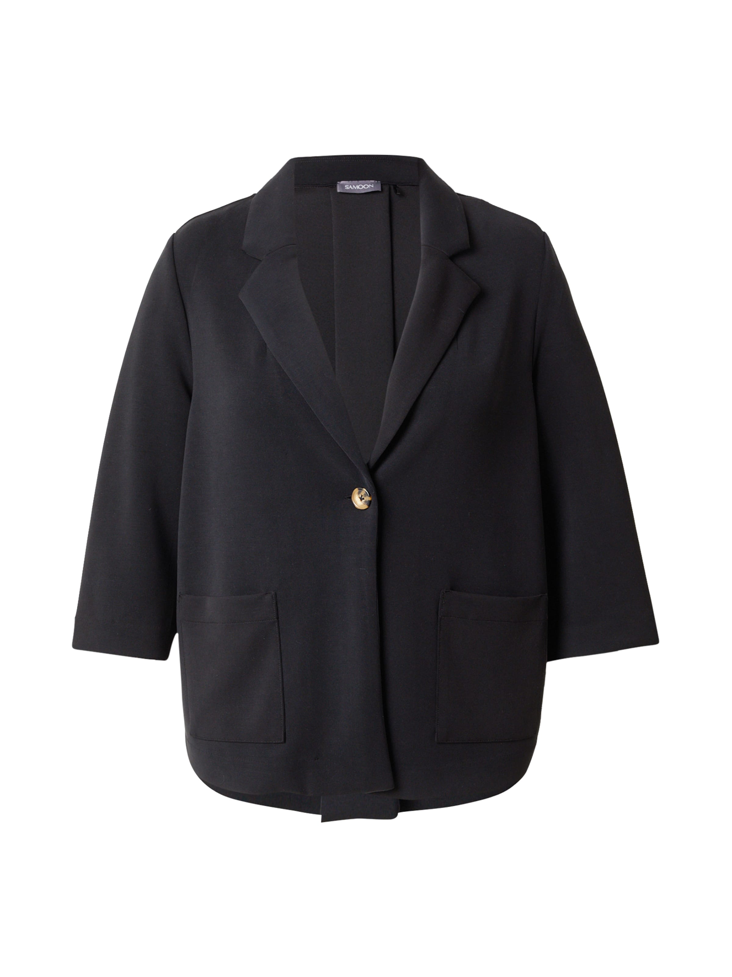 SAMOON Blazer | črna barva, Prikaz izdelka