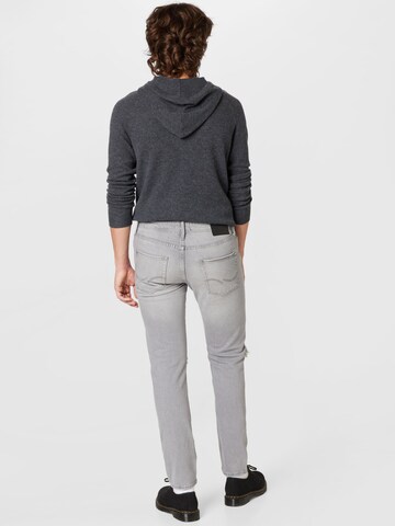 Coupe slim Jean 'MIKE' JACK & JONES en gris