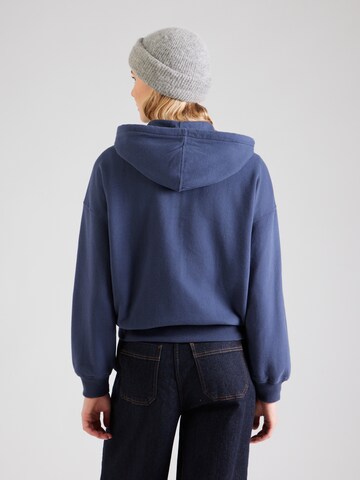 Abercrombie & Fitch Sweat jacket in Blue