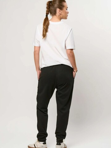 KAPPA - Regular Calças 'KMLogo Caseri' em preto