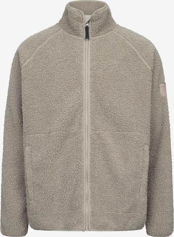 Derbe Winter Jacket 'Kuschelby' in Grey: front