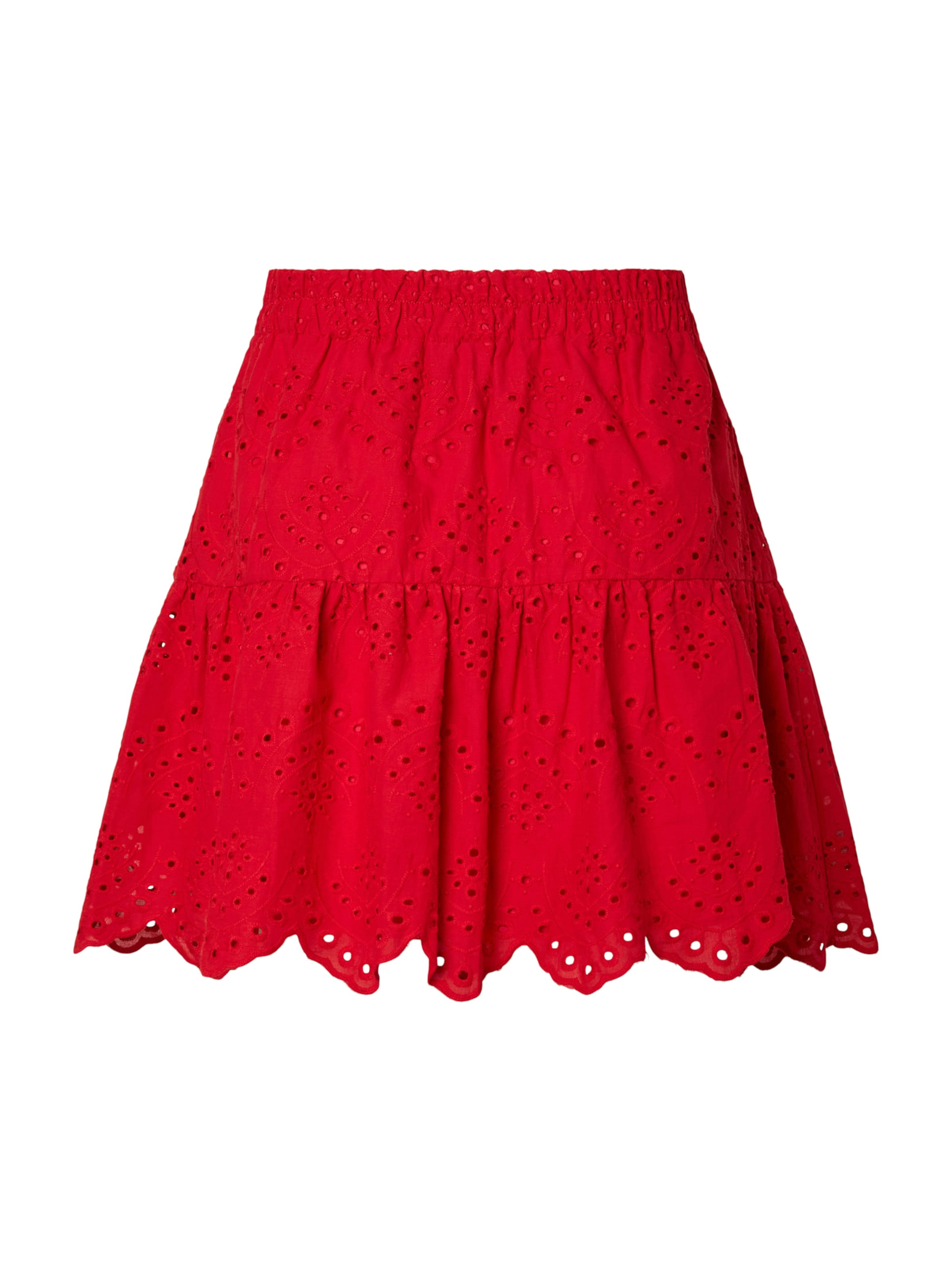 PIECES - Falda 'PCVILDE' en rojo