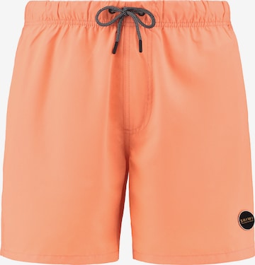 Pantaloncini da bagno di Shiwi in arancione: frontale