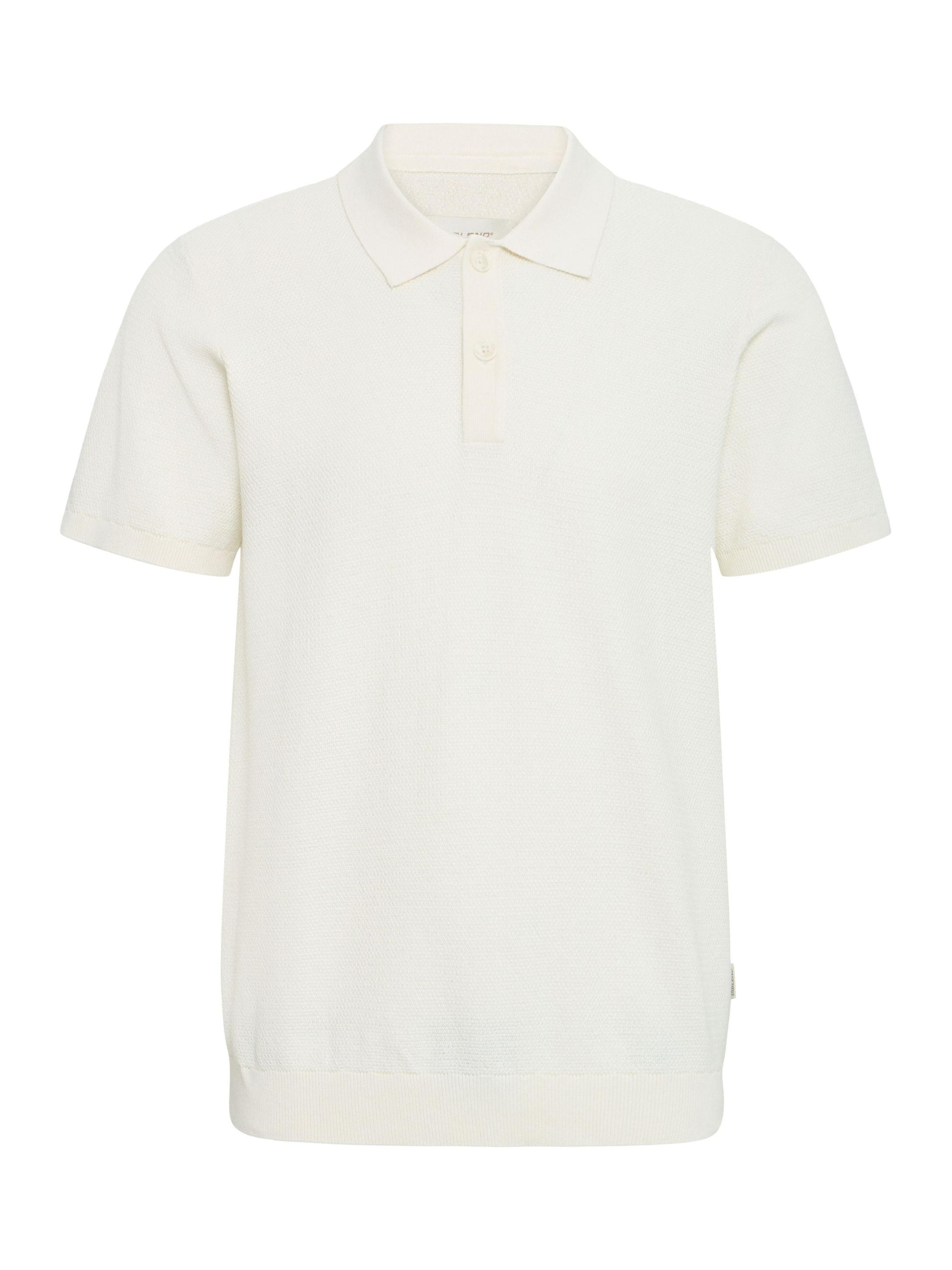 T-Shirt ' BHGarry Knit ' BLEND en blanc : devant