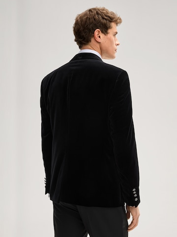 Coupe slim Veste de costume 'Horace-Velvet' JOOP! en noir