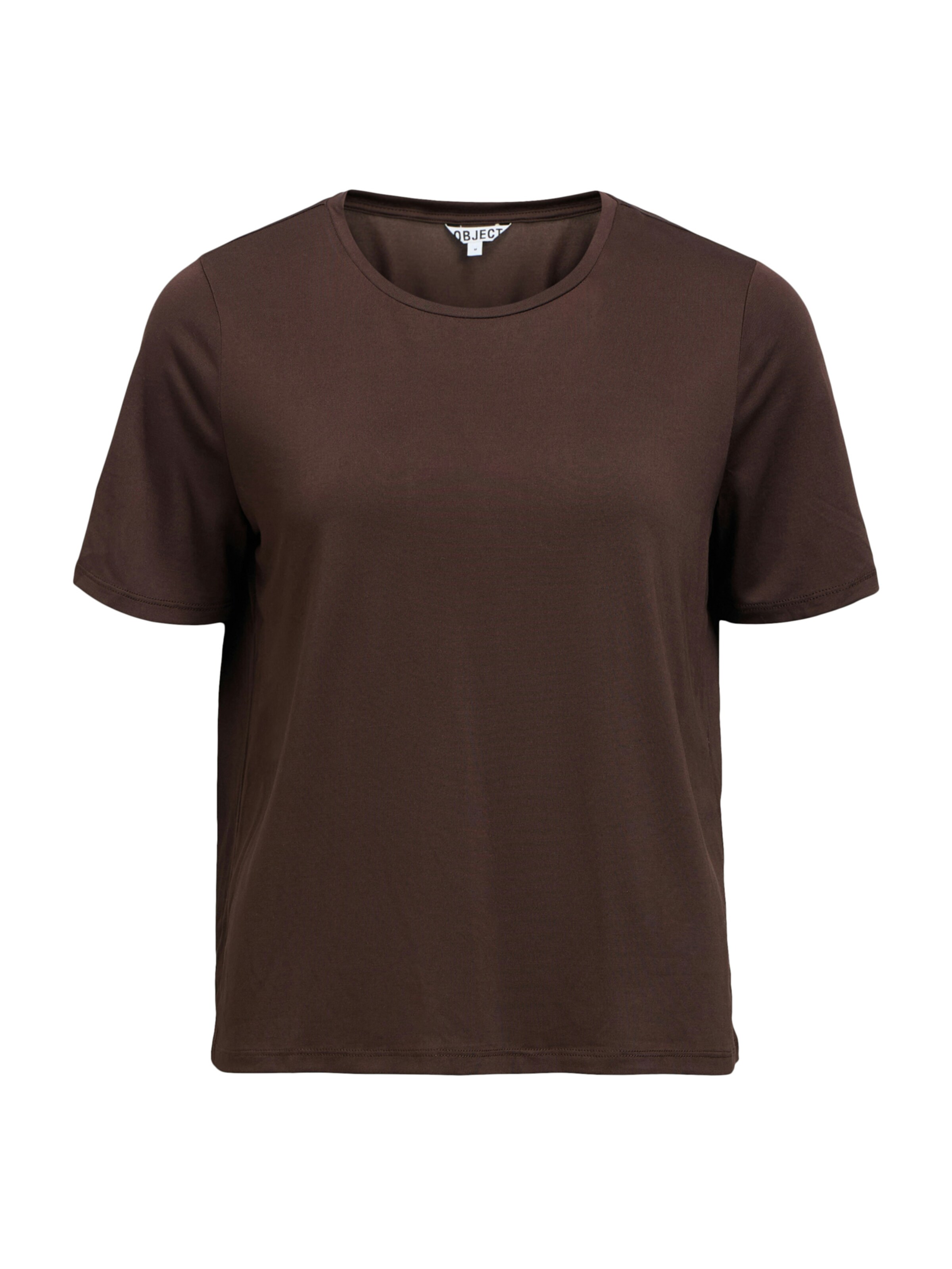 OBJECT T-Shirt 'OBJAnnie' in Braun: Vorderseite