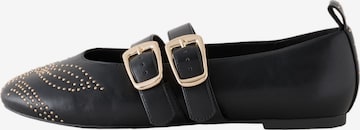 juoda Next Balerinos su dirželiais 'Forever Comfort': priekis