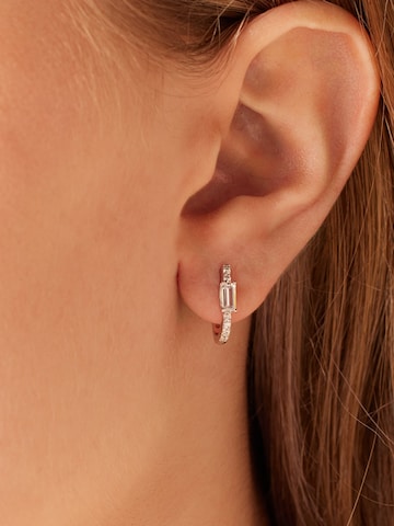 Boucles d'oreilles 'Klassisch' Lucardi en argent