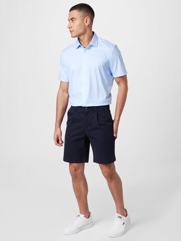 regular Pantaloni con pieghe 'JAN' di anerkjendt in blu