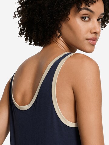 Hanro Nightgown 'Laura' in Blue