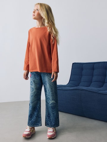 Next Wide leg Jeans in Blauw