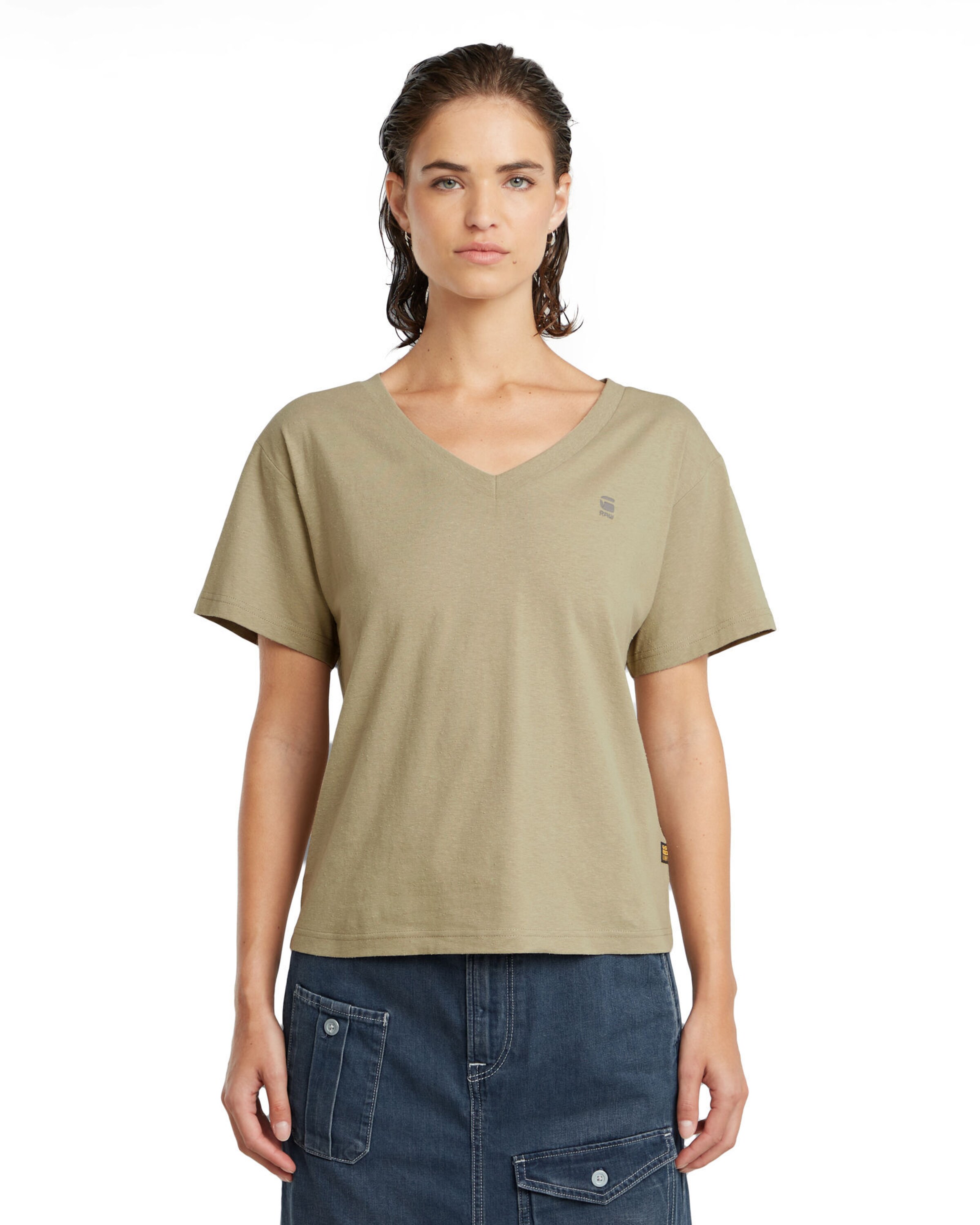 G-STAR Shirt in Beige: front