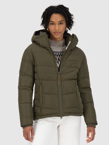 alife & kickin Winterjacke 'JuanaAK' in Grau: Vorderseite