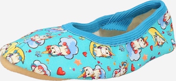 BECK Slippers 'Dreamworld' in Blue: front