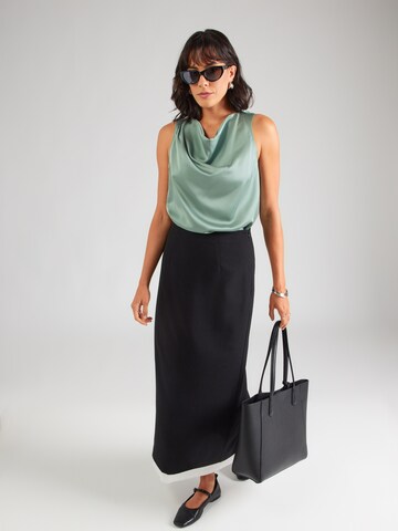 COMMA Bluza | zelena barva