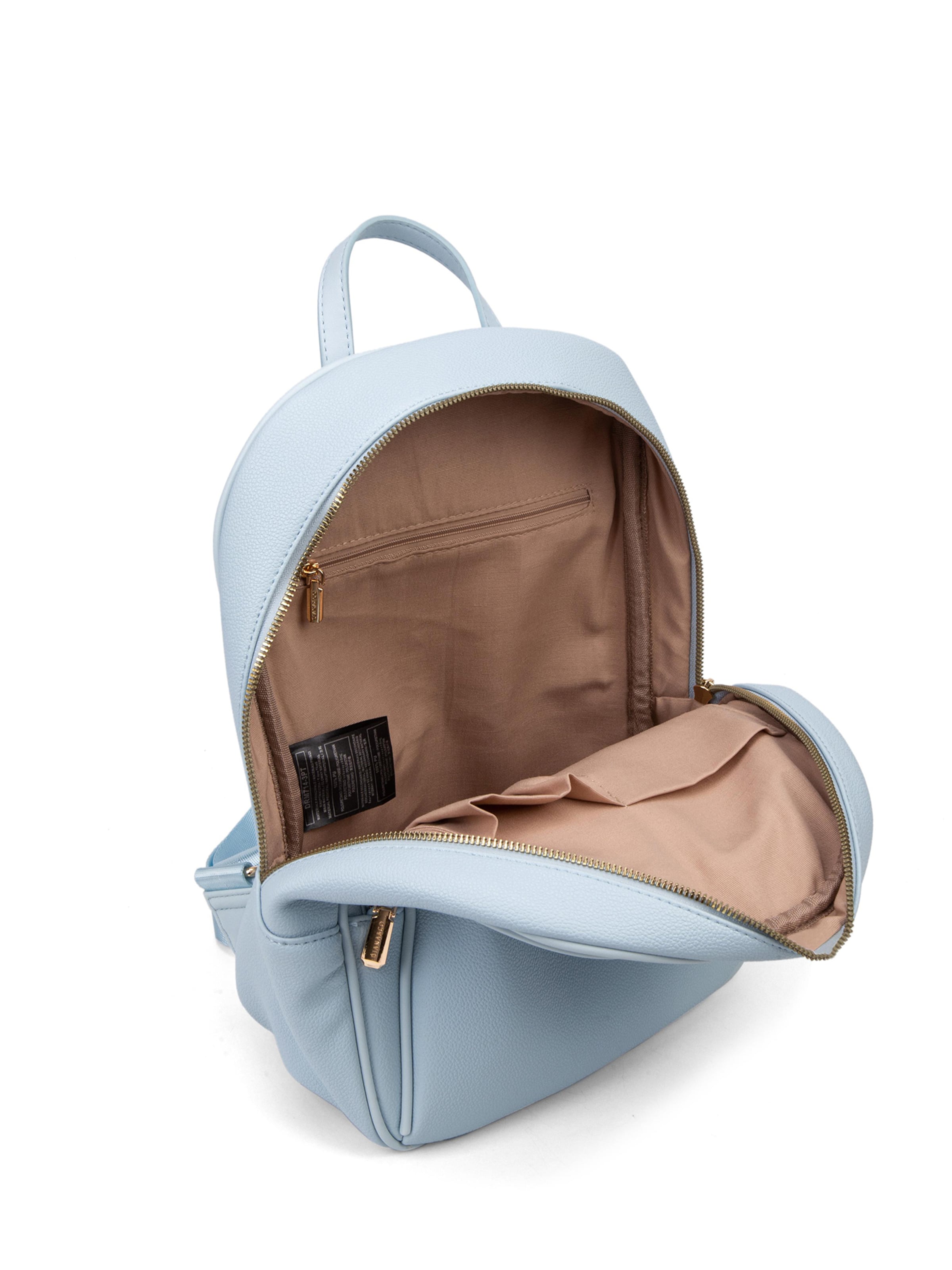Zaino 'Zaino Donna Vegan Leather con Zip e Tasche - Diana & Co Firenze' di Diana&Co. in blu