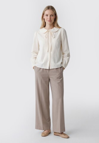 Usha - Blusa en beige